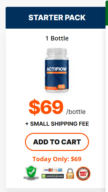 Order ACTIFLOW 1 bottle