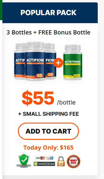 Order ACTIFLOW 3 bottles